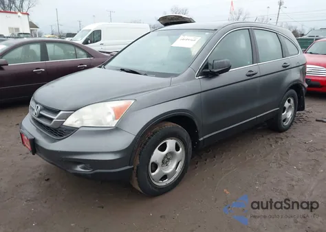 2011 Honda Cr-V Lx from USA, damaged, VIN 5J6RE4H37BL049576